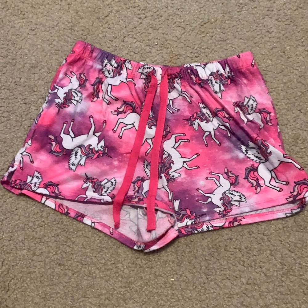 Justice unicorn pajama pants